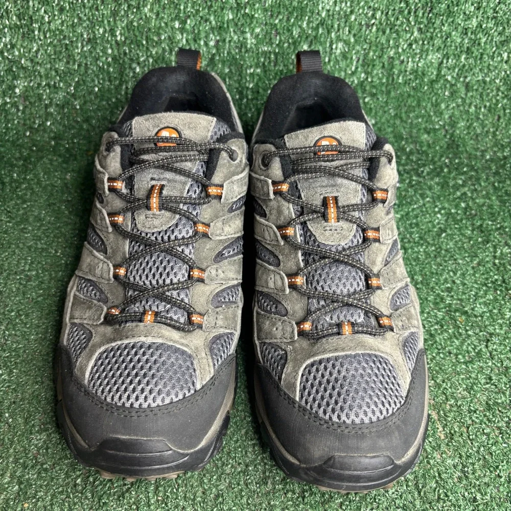 Merrell Moab 2 Waterproof Vibram Hiking Gorpcore Sneakers Grey Mens 8 Womens 10